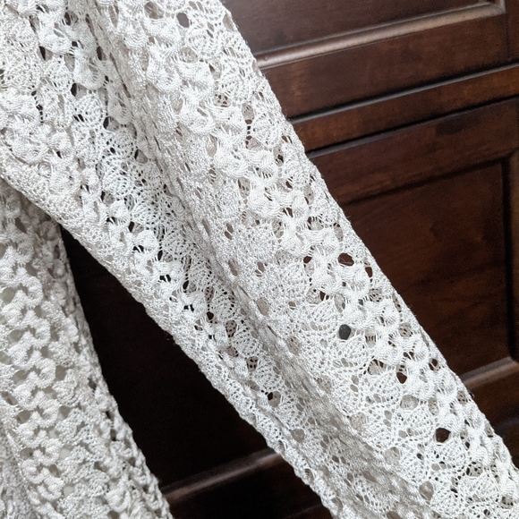 Covington Women's Long Sleeve Cream Colored Top. Size 1X - Picture 5 of 5